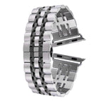 22mm Men / Silver+Black