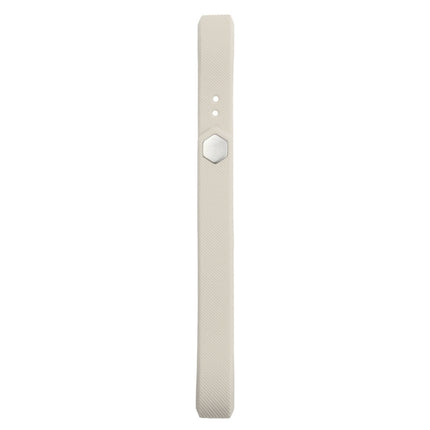 For Fitbit Alta Watch Oblique Texture Silicone Watchband, Large Size, Length: about 22cm
