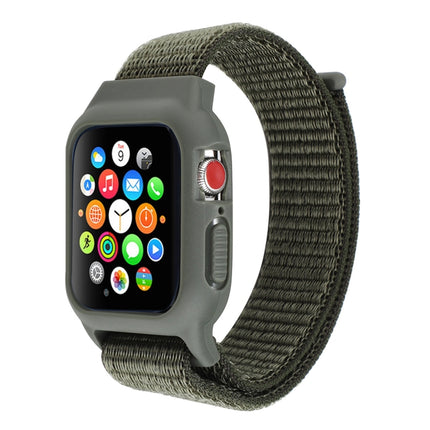 For Apple Watch Ultra 49mm&Watch Ultra 2 49mm / Series 10 46mm / 9&8&7 45mm / SE 3&SE 2&6&SE&5&4 44mm / 3&2&1 42mm Nylon Watch Band with Hook and Loop Fastener, For Apple Watch Series 7 45mm / 6 & SE & 5 & 4 44mm / 3 & 2 & 1 42mm�����������������������...