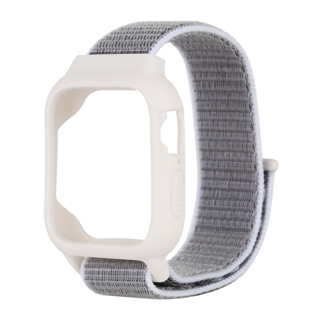 For Apple Watch Ultra 49mm&Watch Ultra 2 49mm / Series 10 46mm / 9&8&7 45mm / SE 3&SE 2&6&SE&5&4 44mm / 3&2&1 42mm Nylon Watch Band with Hook and Loop Fastener, For Apple Watch Series 7 45mm / 6 & SE & 5 & 4 44mm / 3 & 2 & 1 42mm                       ...