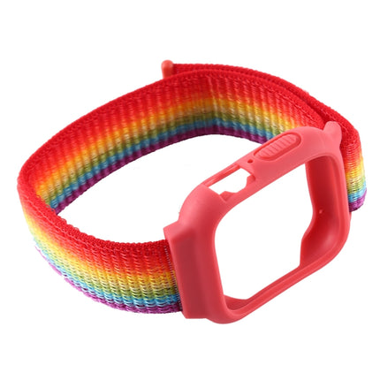 For Apple Watch Ultra 49mm&Watch Ultra 2 49mm / Series 10 46mm / 9&8&7 45mm / SE 3&SE 2&6&SE&5&4 44mm / 3&2&1 42mm Nylon Watch Band with Hook and Loop Fastener, For Apple Watch Series 7 45mm / 6 & SE & 5 & 4 44mm / 3 & 2 & 1 42mm�����������������������...