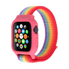 For Apple Watch Series 7 45mm / 6 & SE & 5 & 4 44mm / 3 & 2 & 1 42mm / Rainbow
