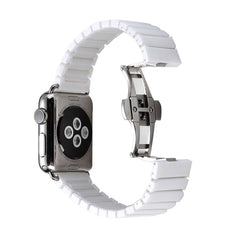 For Apple Watch Series 3 & 2 & 1 38mm Delicate Ceramics Wrist Watch Band, 38mm