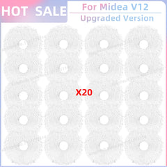 Fit for 미디어 Midea V12 / Eureka J12 Ultra Replacement Parts Accessories Main Roller Side Brush Hepa Filter Mop Cloth Dust Bag