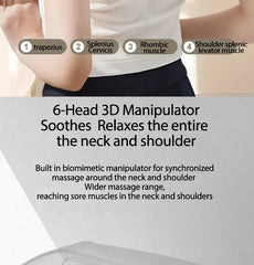 Multifunctional Cervical Massager Shoulder Neck Hot Compress Trapezius Muscle Massager