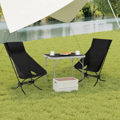 WOLTU Folding Camping Chair Ultralight Aluminium Outdoor Lounge Fishing Chair with Carry Bag for Outdoor Beach Garden BBQ Picnic