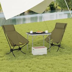 WOLTU Folding Camping Chair Ultralight Aluminium Outdoor Lounge Fishing Chair with Carry Bag for Outdoor Beach Garden BBQ Picnic