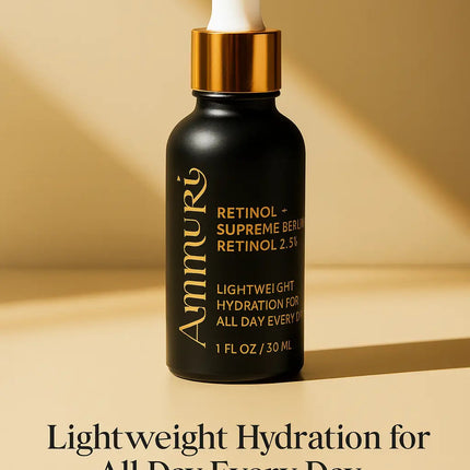 Ammuri 2.5% Retinol Serum - Gentle Anti-Aging Treatment