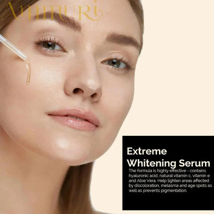 Ammuri Extreme Lightening Serum Premium Whitening Serum 30ml – Kojic Acid + Tranexamic Acid | Dark Spot & Pigmentation Corrector