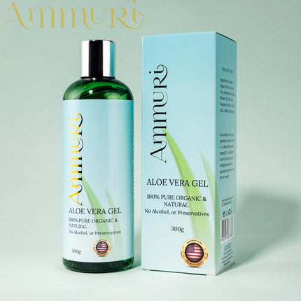 Ammuri Organic Aloe Vera Gel for Skin Hydration