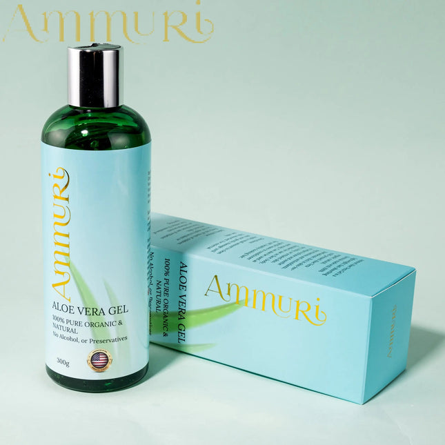 Ammuri Organic Aloe Vera Gel for Skin Hydration