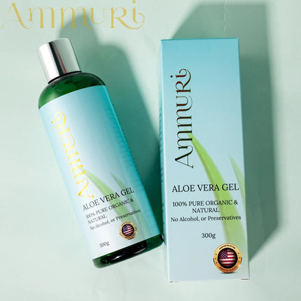 Ammuri Organic Aloe Vera Gel for Skin Hydration