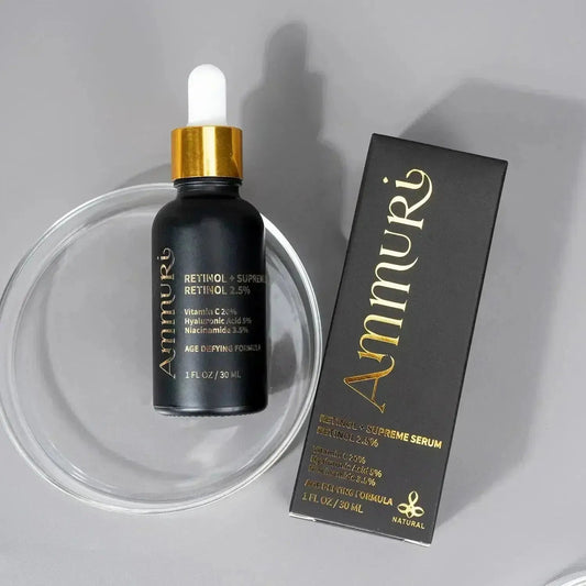 Ammuri Retinol Supreme 2.5% Serum – Anti-Aging Treatment - Age-Defying Formula