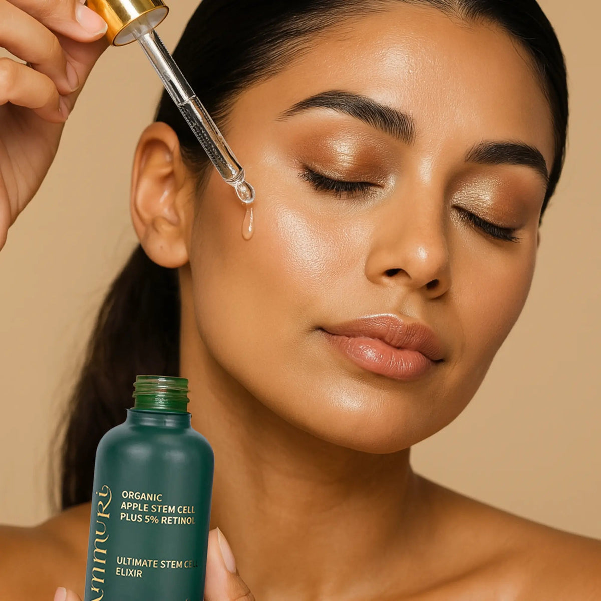 Ammuri Retinol 5% Serum with Apple Stem Cell – High Strength Anti-Aging, Acne & Dark Spot Treatment (30ml)