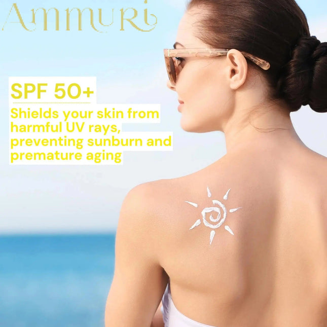 Ammuri Vitamin C Day Cream SPF50 | Brightening Moisturiser & Sun Protection