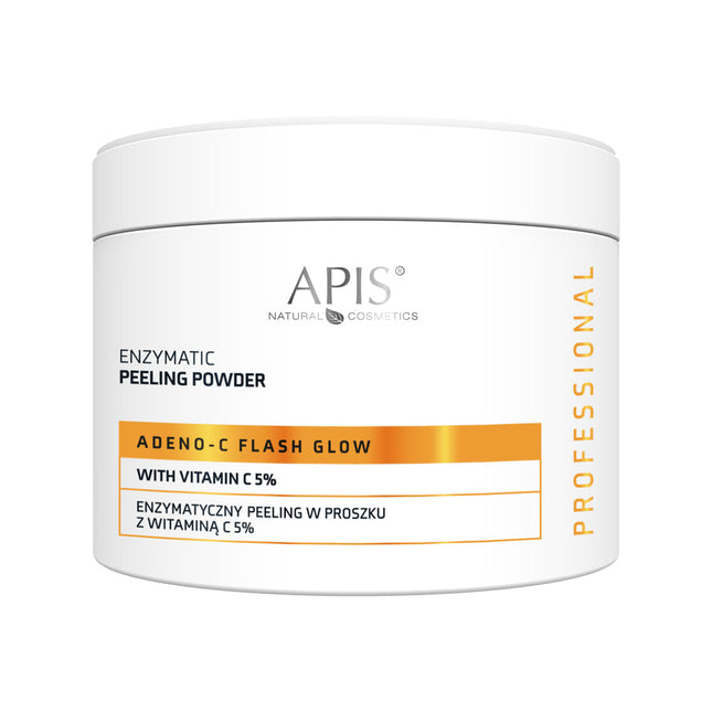 Apis ADENO‑C Flash Glow Enzymatic Powder Peel | 100 g