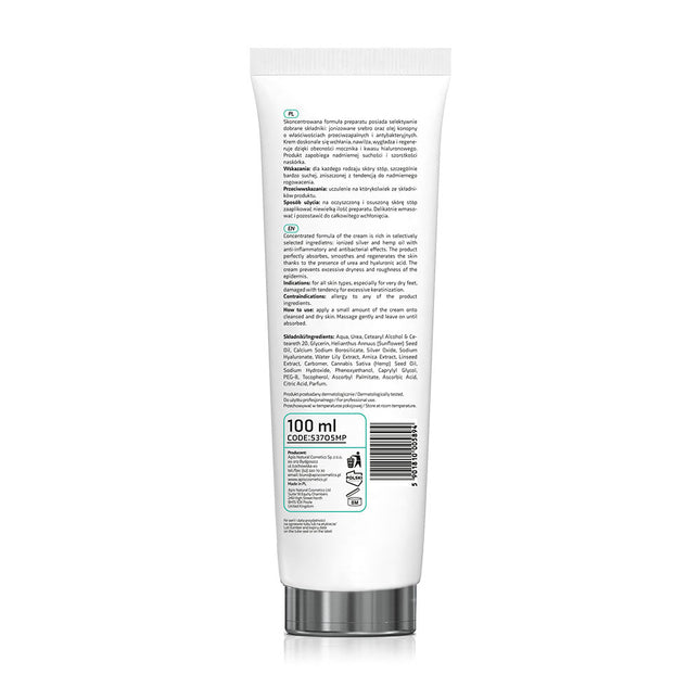 Apis API-PODO regenerating & moisturising foot cream with 20% urea and ionised silver - intense hydration and regeneration | 100ml
