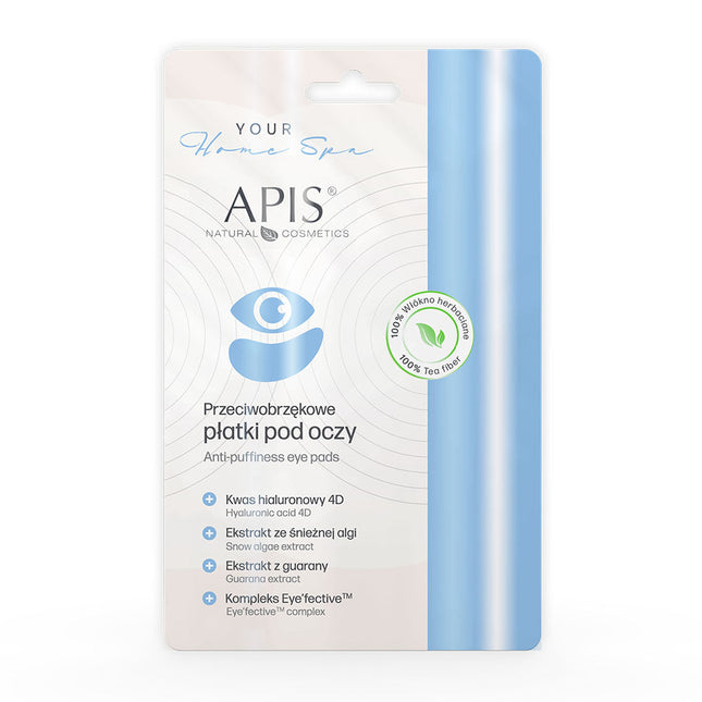 Apis Anti‑Swelling Eye Patches – Hydrating & Depuffing | 1 Pair