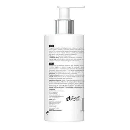 Apis Cleansing Face Wash Gel with Activated Charcoal | 300ml