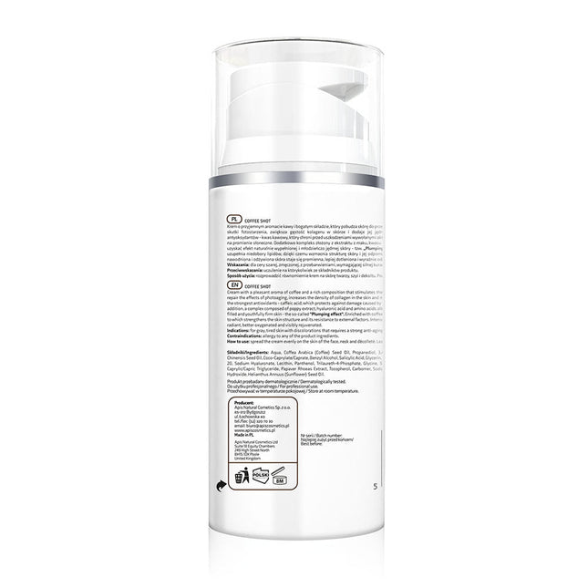 Apis Coffee Shot Anti‑Ageing Face Cream with Caffeic Acid | 100 ml