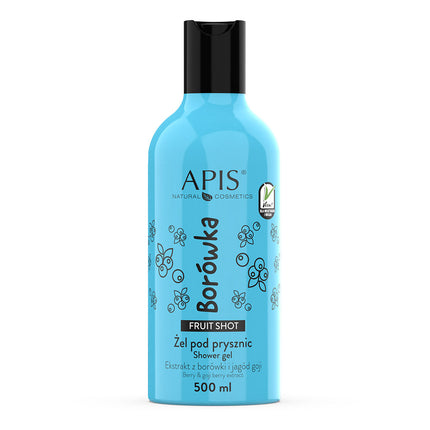 Apis Fruit Shot Blueberry Shower Gel | 500 ml