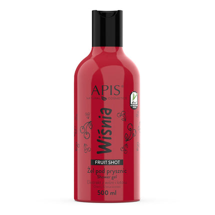 Apis Fruit Shot Cherry Shower Gel | 500 ml