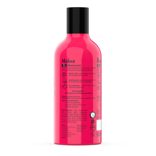 Apis Fruit Shot Raspberry Shower Gel | 500 ml
