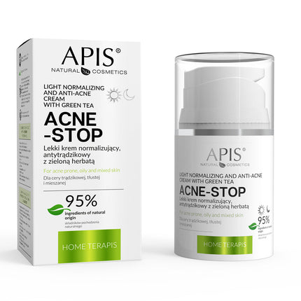 Apis Home terApis Acne-Stop Cream with Green Tea | 50ml