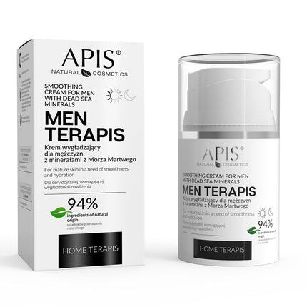 Apis MEN TERAPIS Smoothing Cream with Dead Sea Minerals | 50ml
