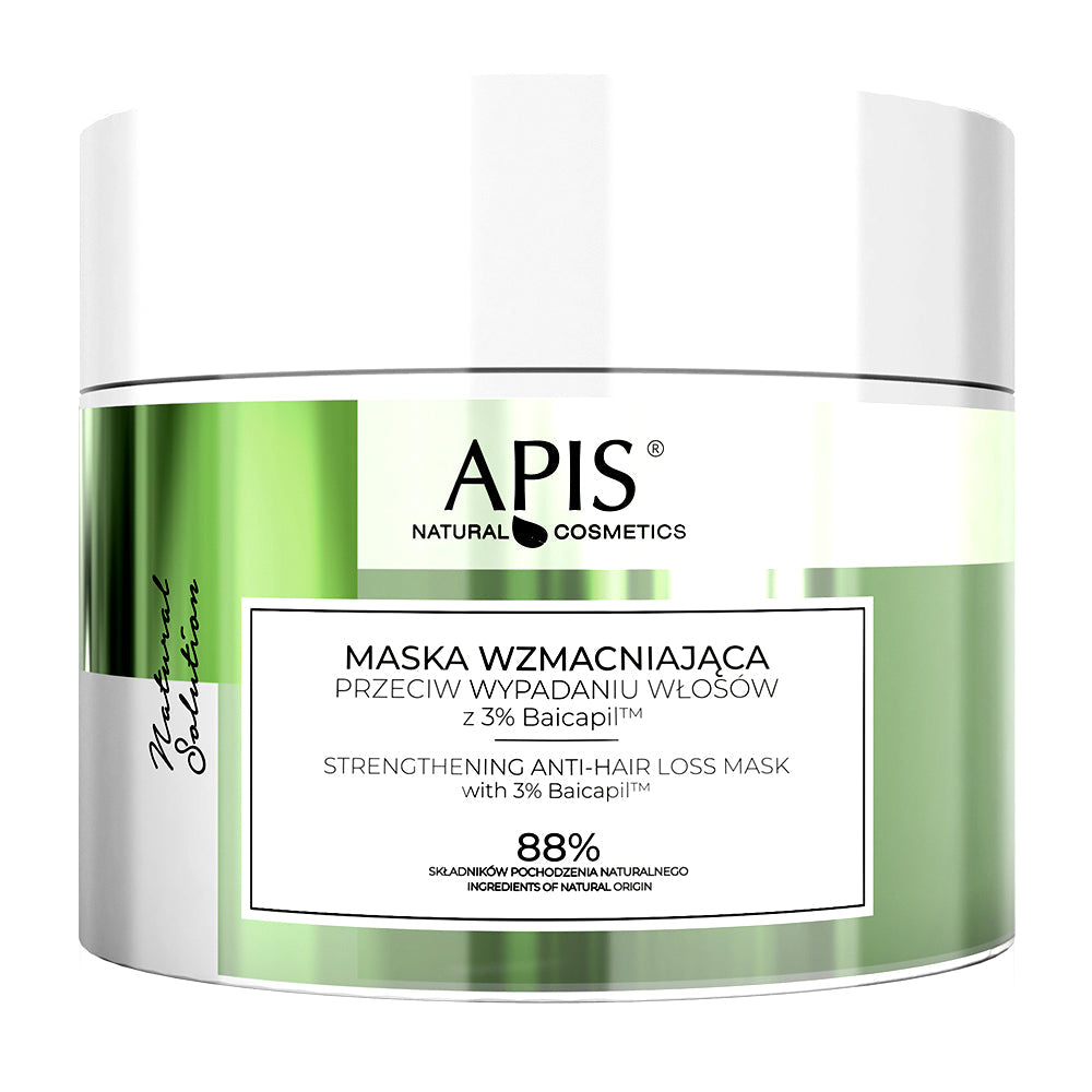 Apis Natural Solution Anti‑Hair Loss Strengthening Mask | 200 ml
