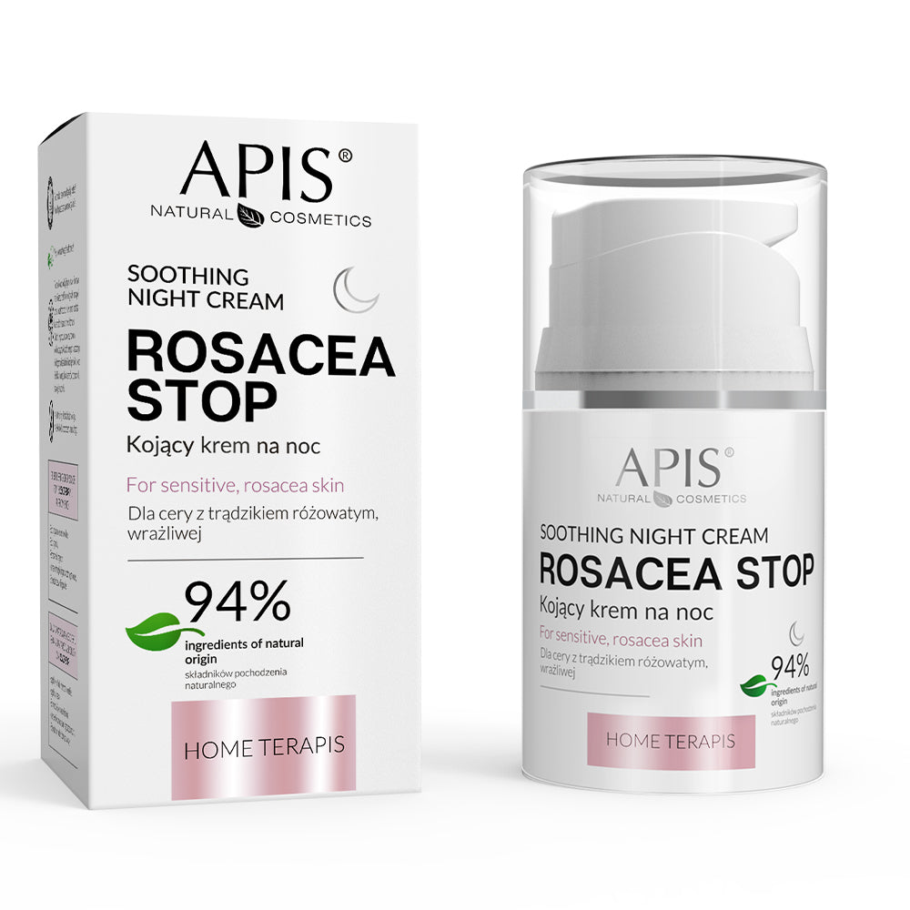 Apis Rosacea-Stop Soothing Night Cream for Sensitive Skin | 50ml