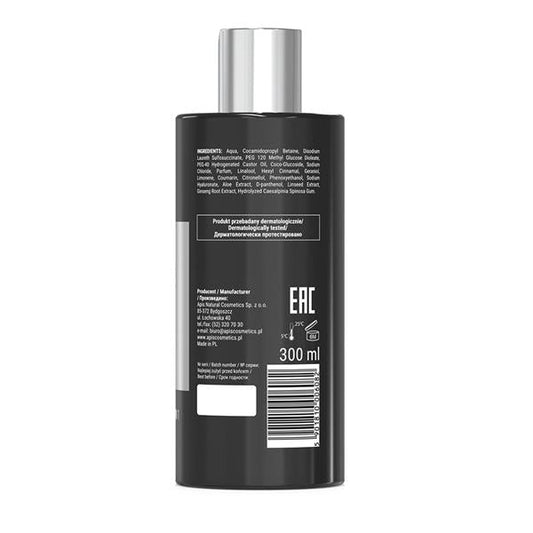 Apis ACTION FOR MEN Moisturising 3-in-1 Body Wash Gel | 300ml
