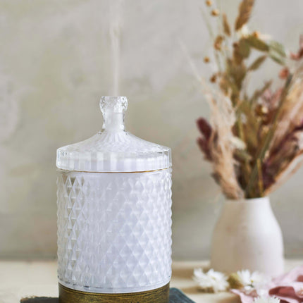Hand-Painted Cut Glass Aroma Diffuser