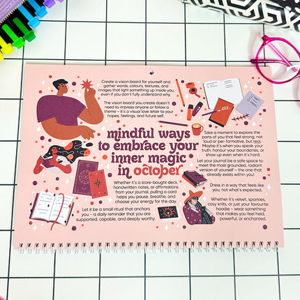 2026 Dated Calendar: A Self-Love Journey