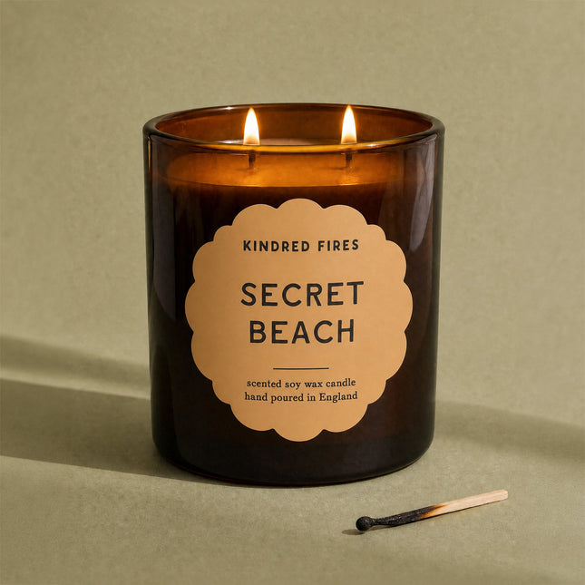 Secret Beach Extra Large Luxury 2 Wick Candle
