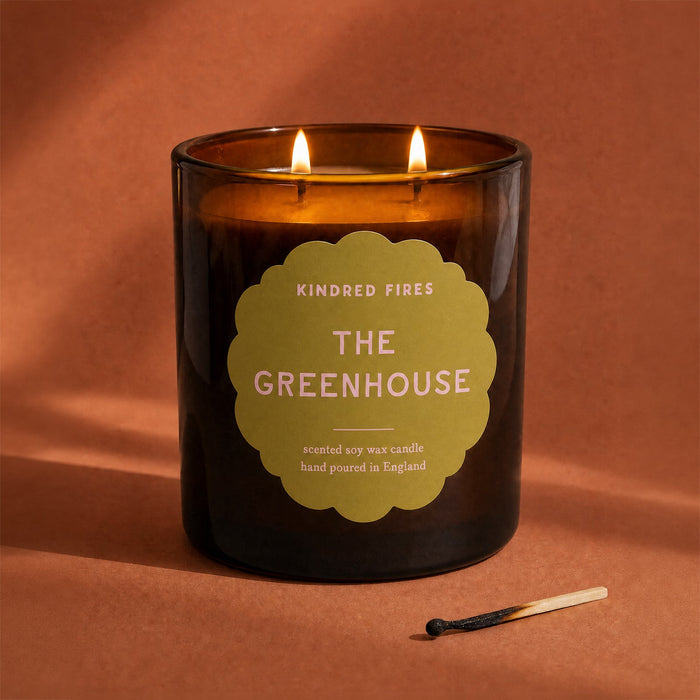 The Greenhouse Extra Large Luxury 2 Wick Candle