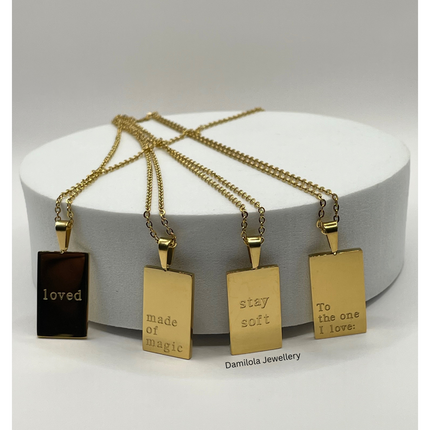 The ‘Stay Soft’ Necklace