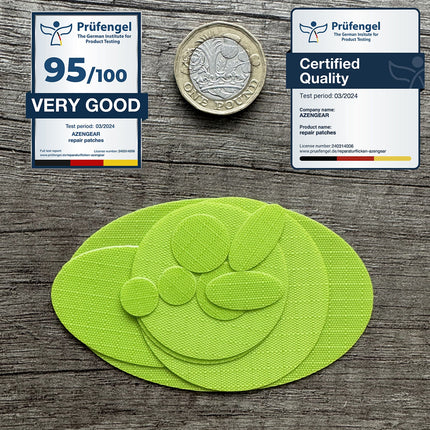 Self-Adhesive Puffer Jacket Repair Patches (30+ Colours)