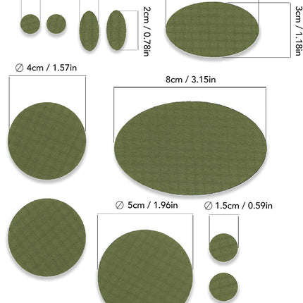 Self-Adhesive Puffer Jacket Repair Patches (30+ Colours)