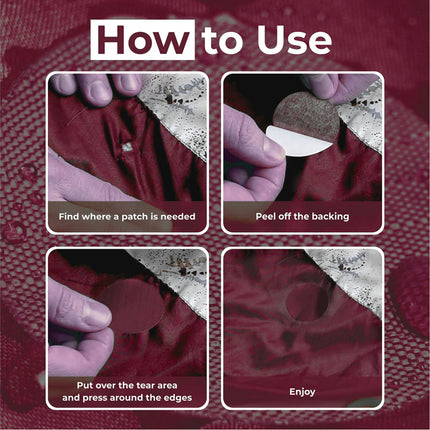 Self-Adhesive Puffer Jacket Repair Patches (30+ Colours)