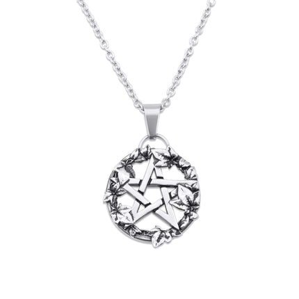 Green Witch Pentacle Necklace