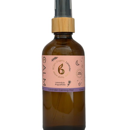 Organic Lavender Water Mist – Calming Facial & Pillow Spray