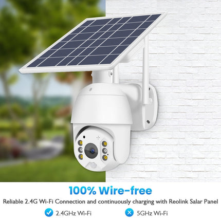T16 1080P Full HD Solar Powered WiFi Camera, Support PIR Alarm, Night Vision, Two Way Audio, TF Card, WiFi
