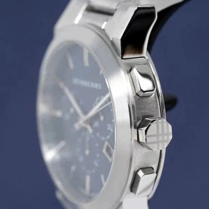 Burberry Men's Watch Chronograph The City 42mm Blue BU9363