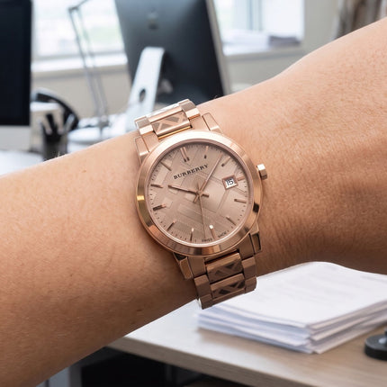 Burberry BU9146 The City Women's Rose Gold Watch