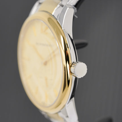 Burberry Men's Watch The Classic 40mm Two Tone Gold BU10011