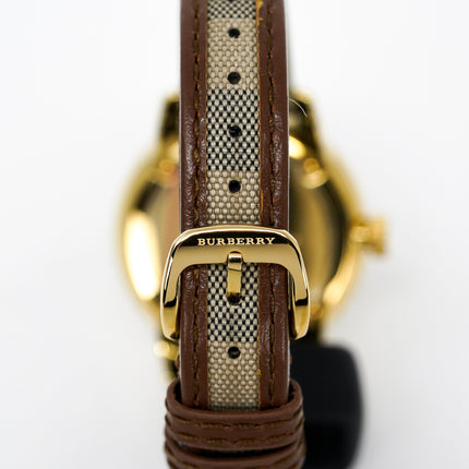 Burberry Ladies Watch The Classic 32mm Yellow Gold BU10114