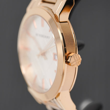 Burberry Unisex Watch The City Rose Gold 38mm BU9004