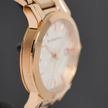 Burberry Unisex Watch The City Rose Gold 38mm BU9004