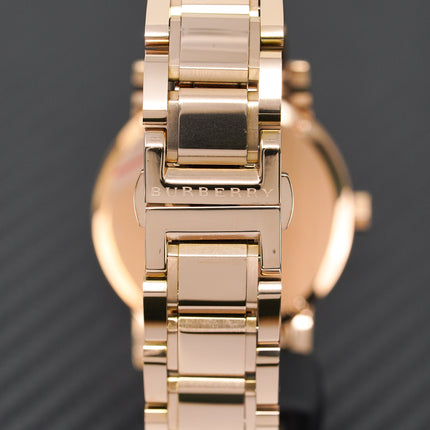 Burberry Unisex Watch The City Rose Gold 38mm BU9004